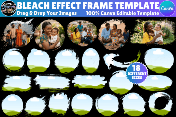 Download Bleach Effect Paint Splash Canva Frames - Splash canva frames Collection
