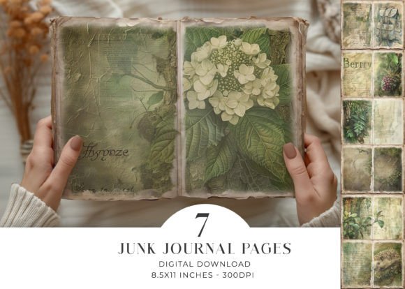 Download Woodland Junk Journal Pages - Woodland junk journal Collection