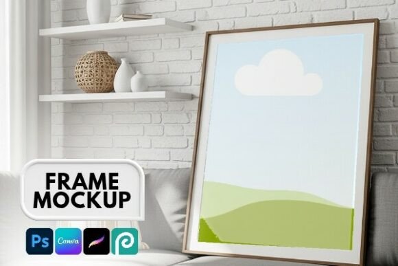 Download Canva &amp; PSD Frame Mockup Poster - Premium Resources