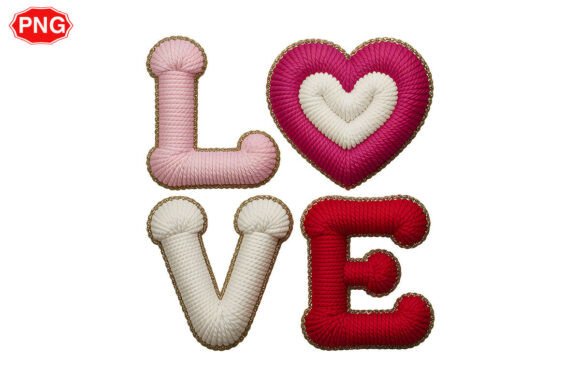 Download LOVE Yarn Png, Trendy Valentine Design - Valentine design Collection