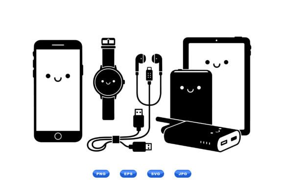 Download Cute Tech Gadget Clipart - Tech gadget Collection