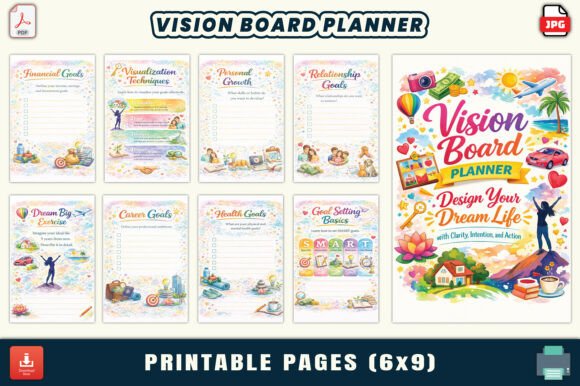 Download Vision Board Planner - Vision board planner Collection
