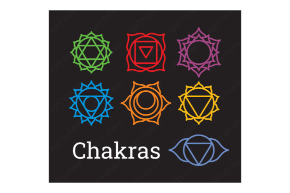 Download Chakra Symbols. SVG File for Cricut - Premium Bundle