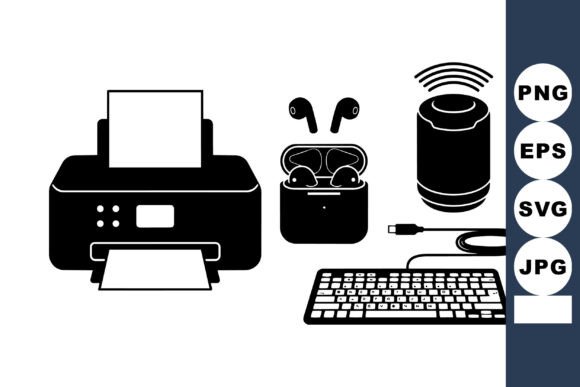 Download Tech Gadget Icon Vector Set - Tech gadget Collection